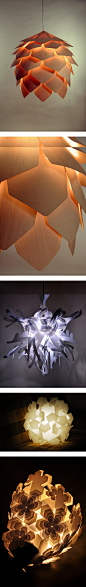 Pavel Eekra 的花型灯具 | 视觉中国 旗下创意社区-视觉me