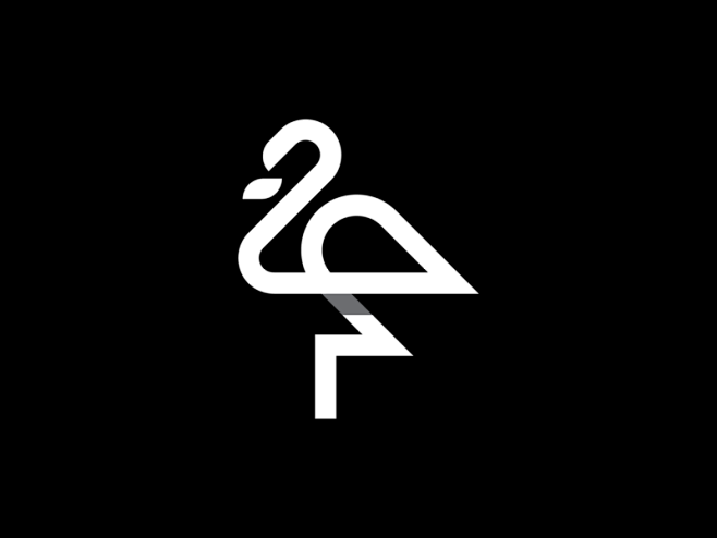 鹤LOGO设计-字体传奇网（ZITICQ...