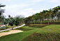 海南国际康体养生中心湿地公园景观外局部实景图