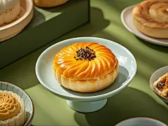 老婆饼美味中式糕点可口美食饼干酥脆