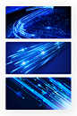 蓝色光钎超清背景现代数据传输网络技术概念-众图网