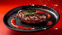 商业摄影美食佳肴食物牛排八角辣椒孜然美味
