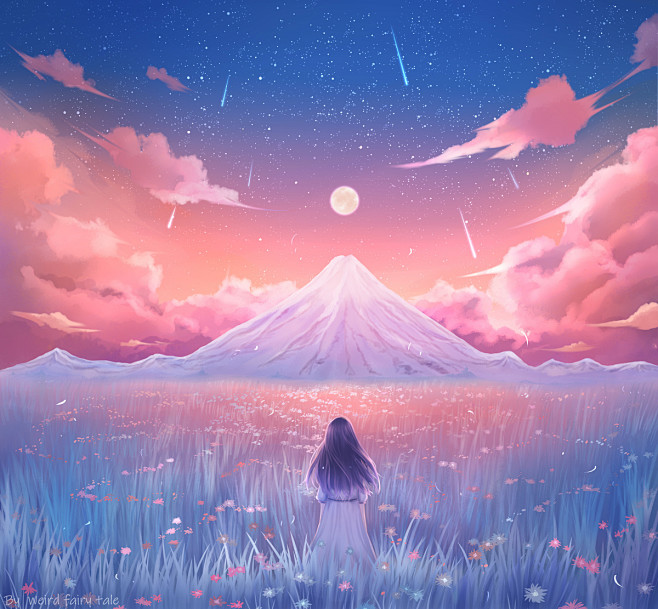 少女梦境_诡异童话__插画师作品_涂鸦王国gracg.com