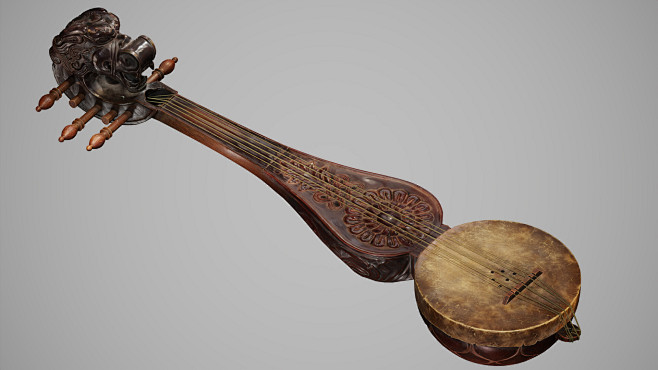 Tibetan lute