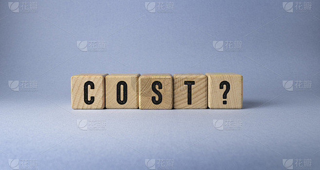 Cost Word, Business Concept Idea