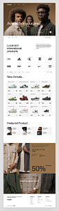 Vogue® - Ecommerce of clothing and footwear by Haqqi Ilmiawan for Kretya Studio on Dribbble