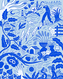 Shaoyalin采集到插画