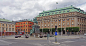 斯德哥尔摩岛屿议会林荫大道鉴于从市宫格拉夫-阿道夫广场政府区