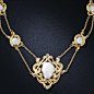 Art Nouveau Freshwater Pearl Necklace - 90-1-4516 - Lang Antiques