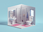 Random render xD, Mohamed Chahin : Had to do at least one render for a bathroom