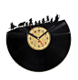 Vinyl Record Clock - Hobbit.