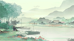 广州UI小鲁班采集到水墨场景