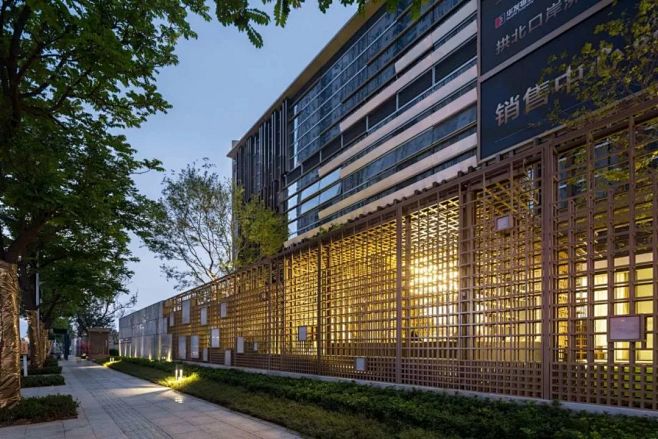 围墙设计也能大展拳脚，美得很！_建筑体 ...