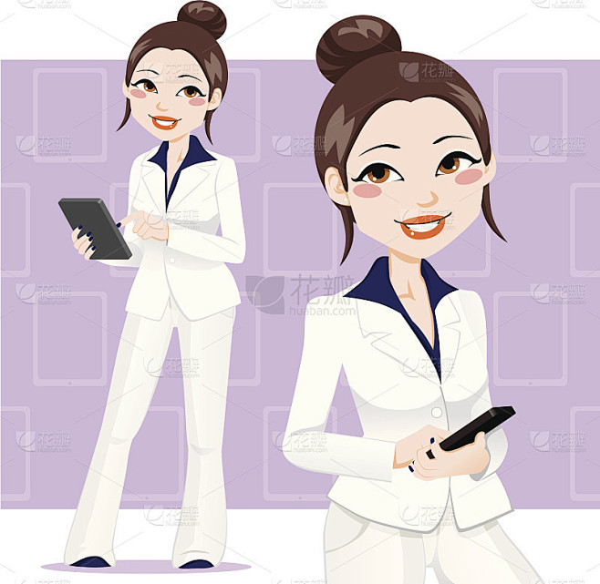 亚洲商业女性