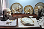 Pearl Shell Skull Carvings by Gregory Halili