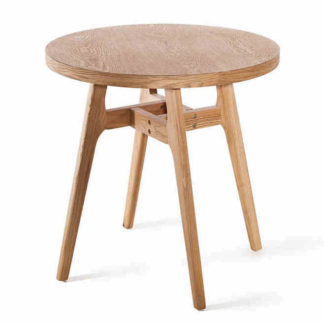 实木餐桌椅组合北欧书桌休闲接待咖啡洽谈小...