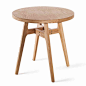实木餐桌椅组合北欧书桌休闲接待咖啡洽谈小圆桌子方桌-tmall.com天猫