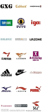服装品牌LOGO大图 点击还原