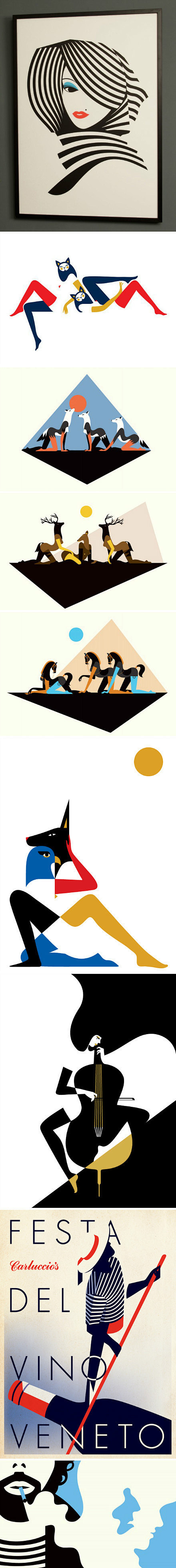 图形化浓一点的插画_百度图片 #采集大赛...