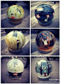武汉第十七中学，路障球上的创意。