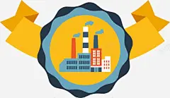 扁平化工业建筑图标 扁平化建筑 插画 时尚元素 现代科技 矢量素材 行业标志 设计 UI图标 设计图片 免费下载 页面网页 平面电商 创意素材