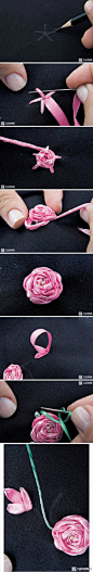 刺绣 - 薇恩采集到DIY - 花瓣
