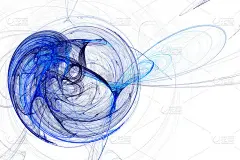 五彩缤纷的明亮的烟。墨水滴在水中。