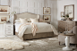 Hooker Furniture Bedroom Modern Romance King Upholstered Shelter Bed 1652-90866-MWD : In a world that seems to spin faster each day, with new technologies constantly emerging to help keep us connected at all times, creating relaxing spaces to escape from 