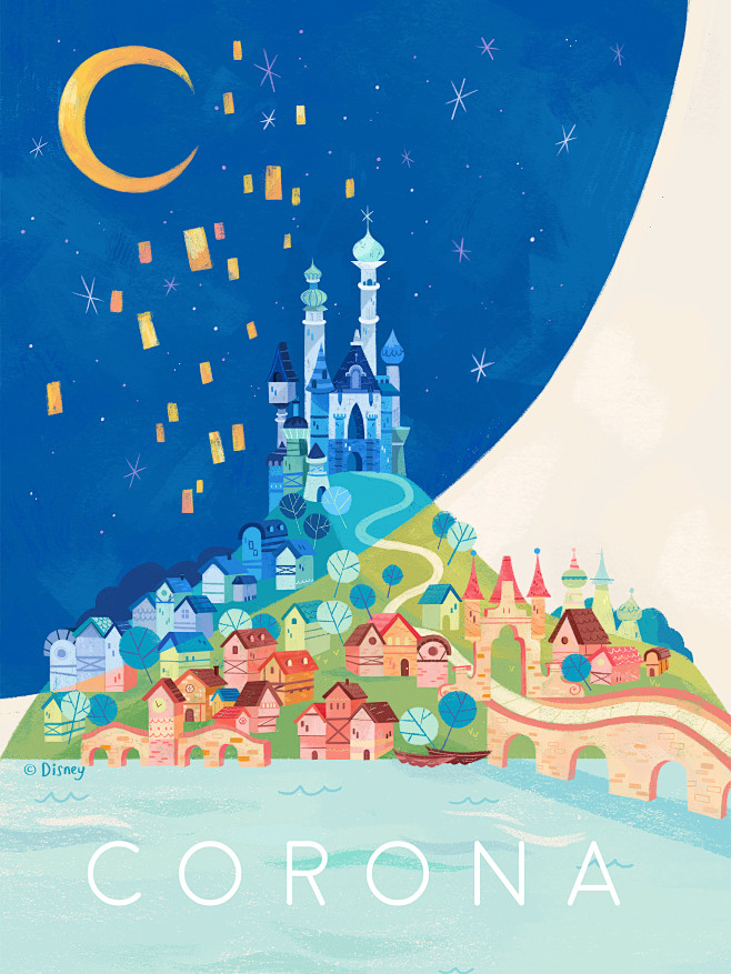 Disney Travel Poster...