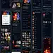 酷黑APP影院订票应用界面设计模板 PSD素材 电影购票 UI Kit-淘宝网