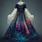 Beautiful witch gown