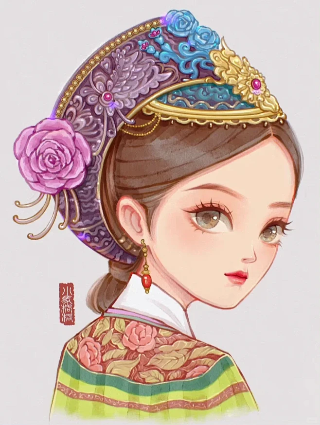 【绘画素材分享】甄嬛传