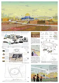 浙江大学建筑学系三年级作品 ，每张展板都堪比电影海报？ ​​​​