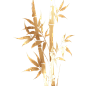 花瓣素材_植物通用插画烫金竹子元素素材_193450070