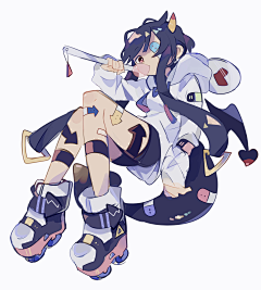 (●─●)采集到Q版参考
