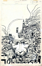Barry Windsor Smith - Machine Man #2 Comic Art
