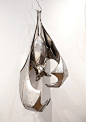 艺术家 Georgie Seccull 金属片焊接雕塑