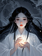 月夜啸声AI试验-玄幻女