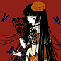 #xxxHOLiC 無題 - Keiki的插画