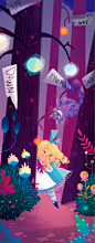 Alice In Wonderland Part I on Behance