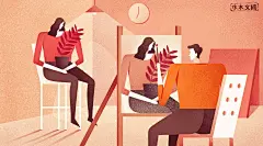 公众号水木文摘封面用图插画商业插画Pacino贱羊  原创作品  站酷-1