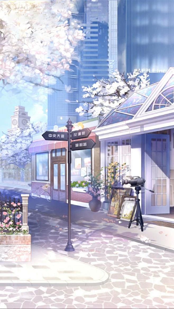 恋与制作人场景