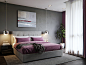 Gray bedroom : Gray bedroom