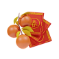 Chinese Rabbit With Sparkles 3D Icon