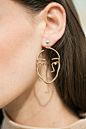 Open House - Bronze Sister Earrings | BONA DRAG: 