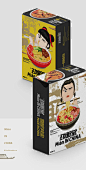 面食包装这样设计，立刻让你“鹤立鸡群”！ : 有年轻活泼型也有优雅气质型的
