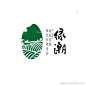 绿潮长粒香米Logo设计