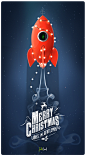 CHRISTMAS ROCKet on Behance