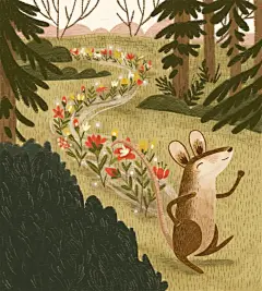 看到萌萌的彩铅插画，好嗨森！ : 希望它们回来的时候，我还保持着孩子一样自然的纯真