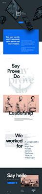 THIS - Digital Consulting & Craftsmanship – Landing page by THIS